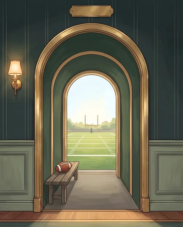 The Game Plan door